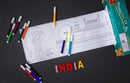 Explore India Wipe n Clean Colouring Roll