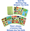 CocoMoco Kids Geography Card Games Combo Pack for 5-12 year olds