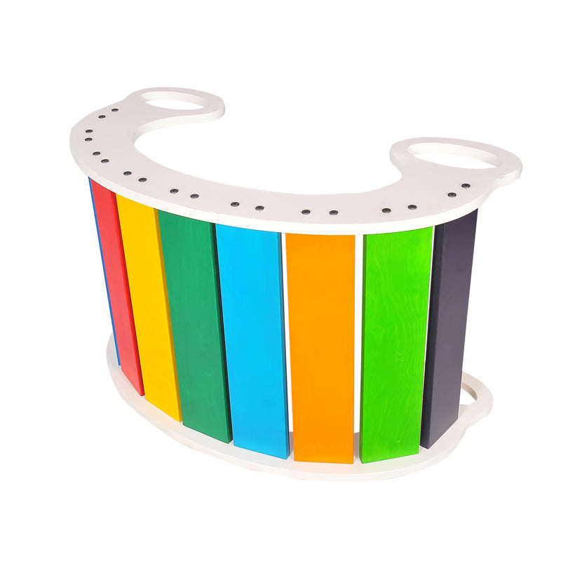 Thasvi Wooden Rainbow Rocking Arch