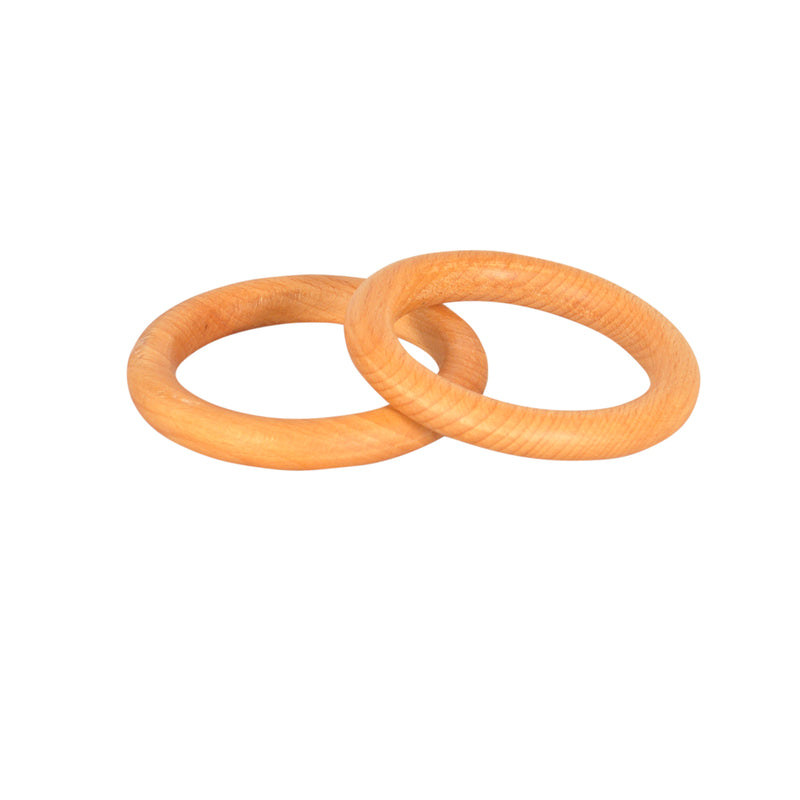 Thasvi Wooden Ring  (0 months +) - Touch. Feel. Explore.