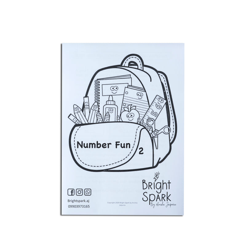 Number Starter Worksheet Bag