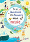 Set of 4 First Questions and Answers Board Books including Human Body, Things at Home, Nature and Animals & Birds