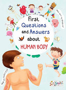 Set of 4 First Questions and Answers Board Books including Human Body, Things at Home, Nature and Animals & Birds