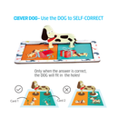 Clever Dog, Fun Opposites Puzzle, Self Correcting Matching Puzzle for Preschooler