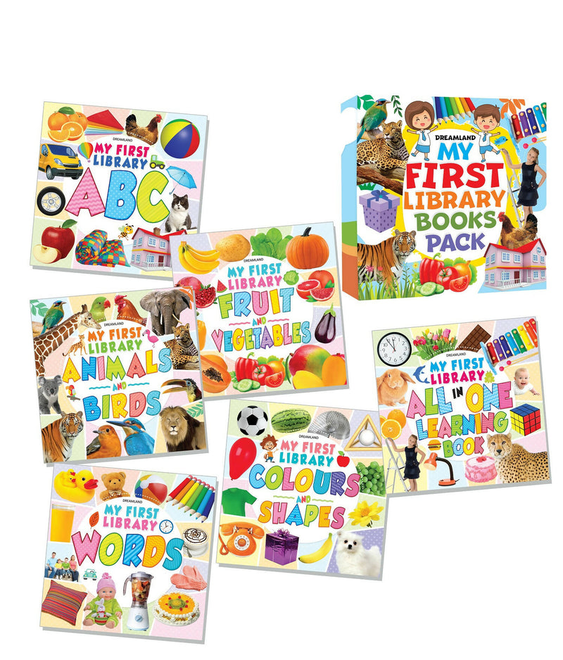 My First Library Books Pack : Early Learning Children Book By Dreamland Publications 9789387177130