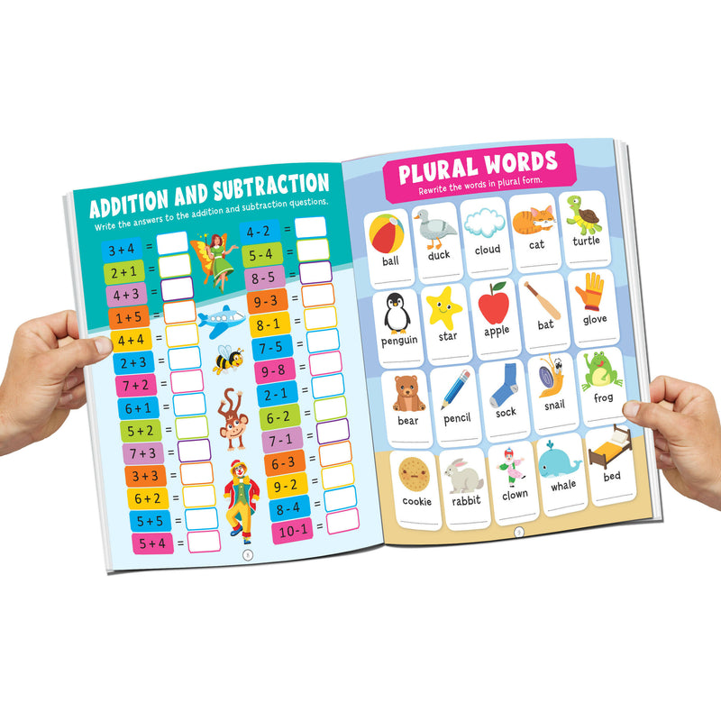 Home Learning Book With Joyful Activities - 5+ : Interactive & Activity Children Book by Dreamland Publications 9789389281309