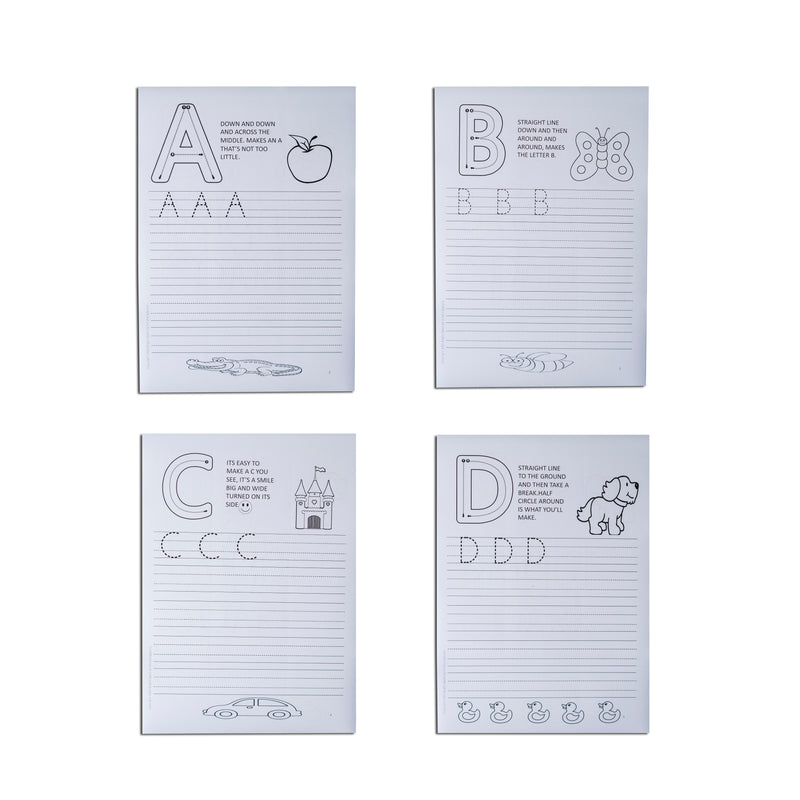 Tracing uppercase letters (30 sheets)