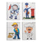 Community Helpers Puzzle (Set of 8)- 3 piece puzzles