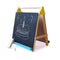 Wooden Table-Top 3-in-1 drawing Board