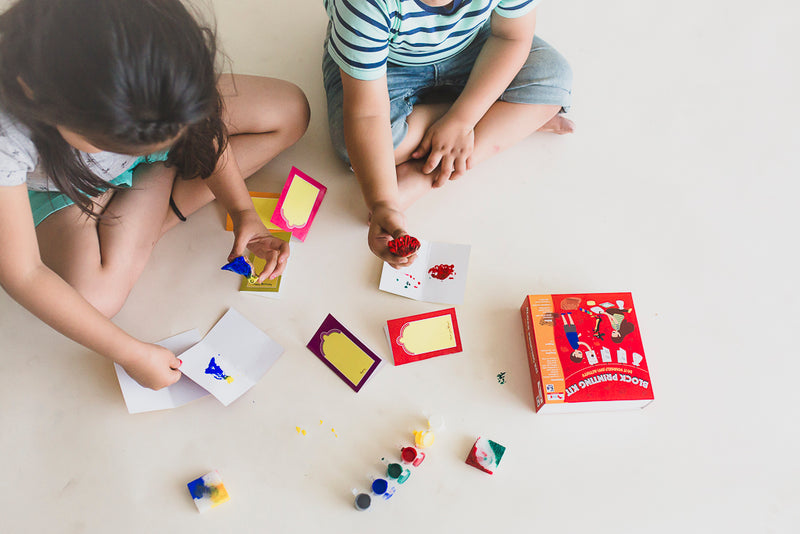 Block Printing DIY Activity Kit