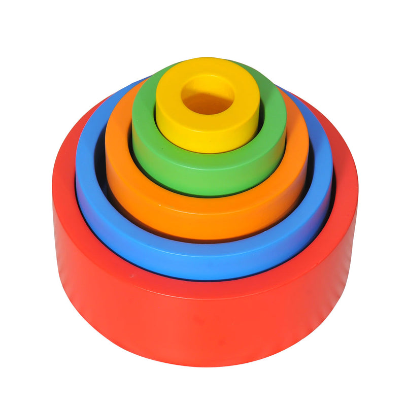 Wooden Nesting and Stacking Bowls