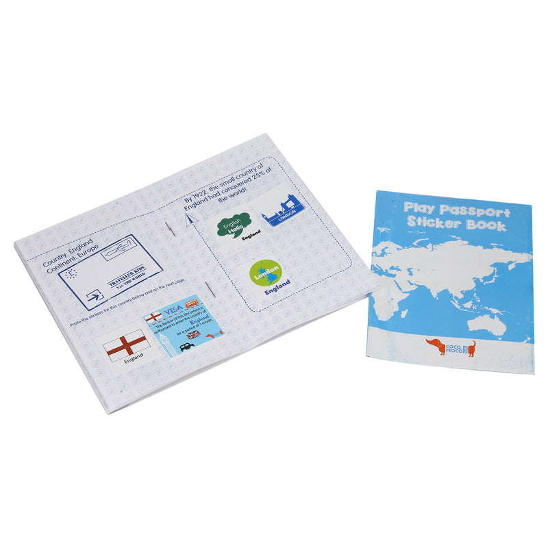 Play Passport with Stickers Activity Kit