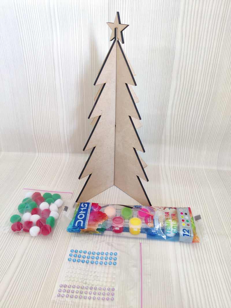 Christmas Tree Painting Art DIY Kit