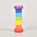 Svecha Toys: Rainbow clasping rattle