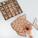 KIDDO KORNER | Wooden Cutouts for Art & Crafts | Craft Kit | MDF Cutout Kit | Craft Kit for Kids | MDF Cutout Kit for Kids
