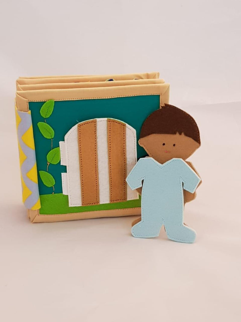 My Daily Activity - Doll House Mini Quiet Book (For Boys)