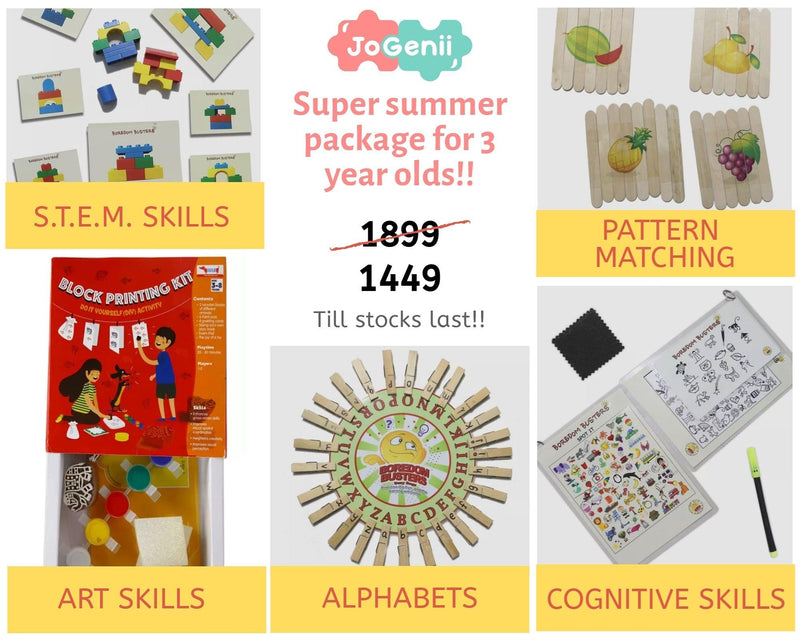 Summer special package - 3 year old