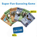 Skillmatics Card Game : Guess in 10 Deadly Dinosaurs | Gifts for 8 Year Olds and Up | Quick Game of Smart Questions | Super Fun for Travel & Family Game Time