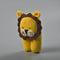 Svecha Toys: Adam the Lion - Crochet Rattle