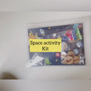 Solar System Flashcard with Space Board Activity (Contain Wooden Planets)