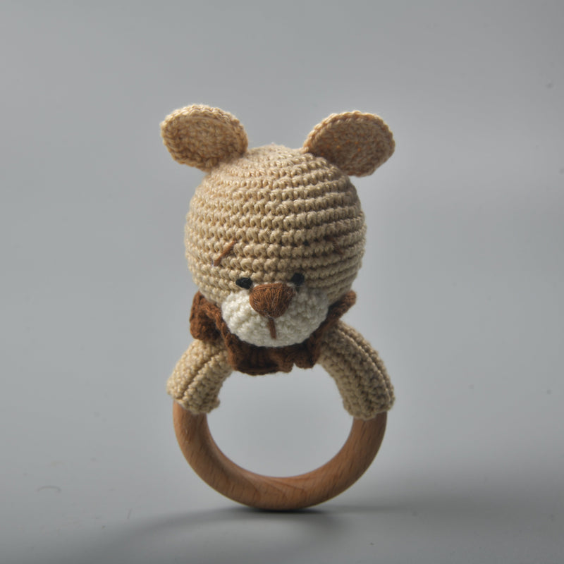 Svecha Toys: Buddy Bear - Crochet Teether cum Rattle