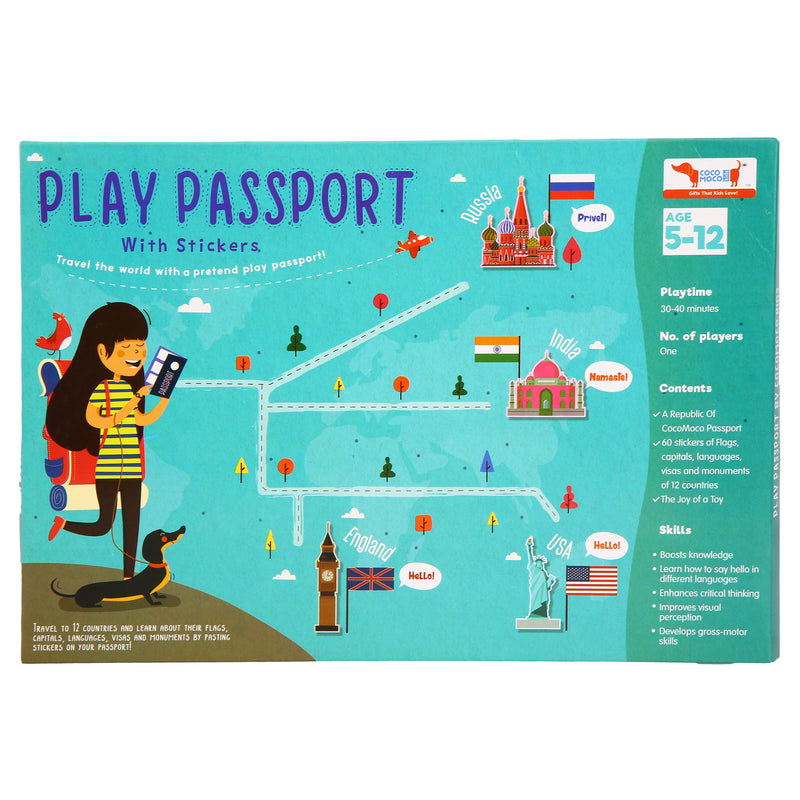 Play Passport with Stickers Activity Kit