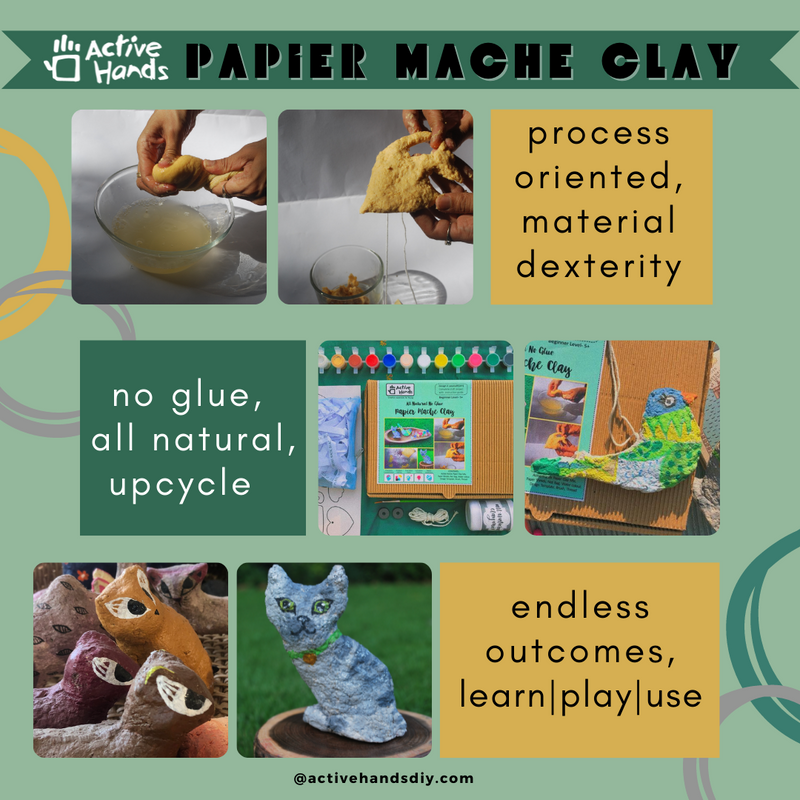 PAPER MACHE CLAY