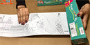 Explore India Wipe n Clean Colouring Roll