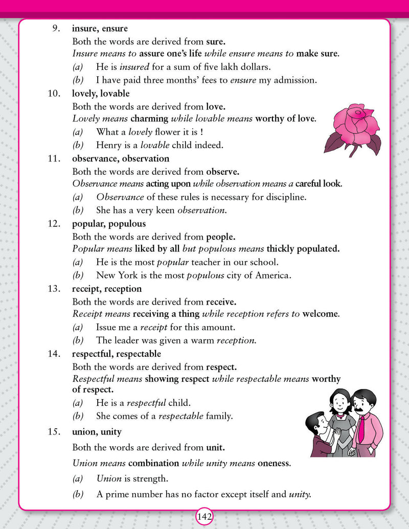 Graded English Grammar Part 8 : School Textbooks Children Book By Dreamland Publications
