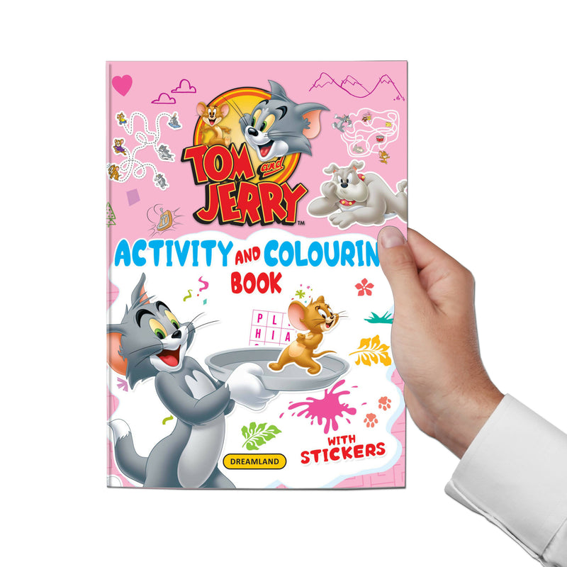 Tom and Jerry Copy Colouring and Activity Books Pack ( A Pack of 3 Books)