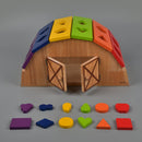 Svecha Toys: Barn Shape Sorter