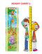 Height Chart - 6 : Reference Educational Wall Chart by Dreamland Publications