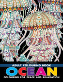 Ocean- Colouring Book for Adults : Colouring Books for Peace and Relaxation Children Book By Dreamland Publications 9789387177055