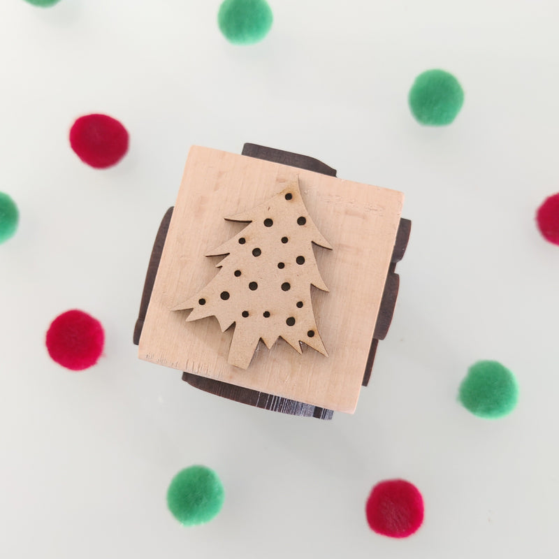 Christmas Play Dough Stamp Cube (One Set of Cube)