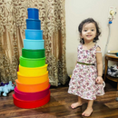 Rainbow Stacker - 12 pc