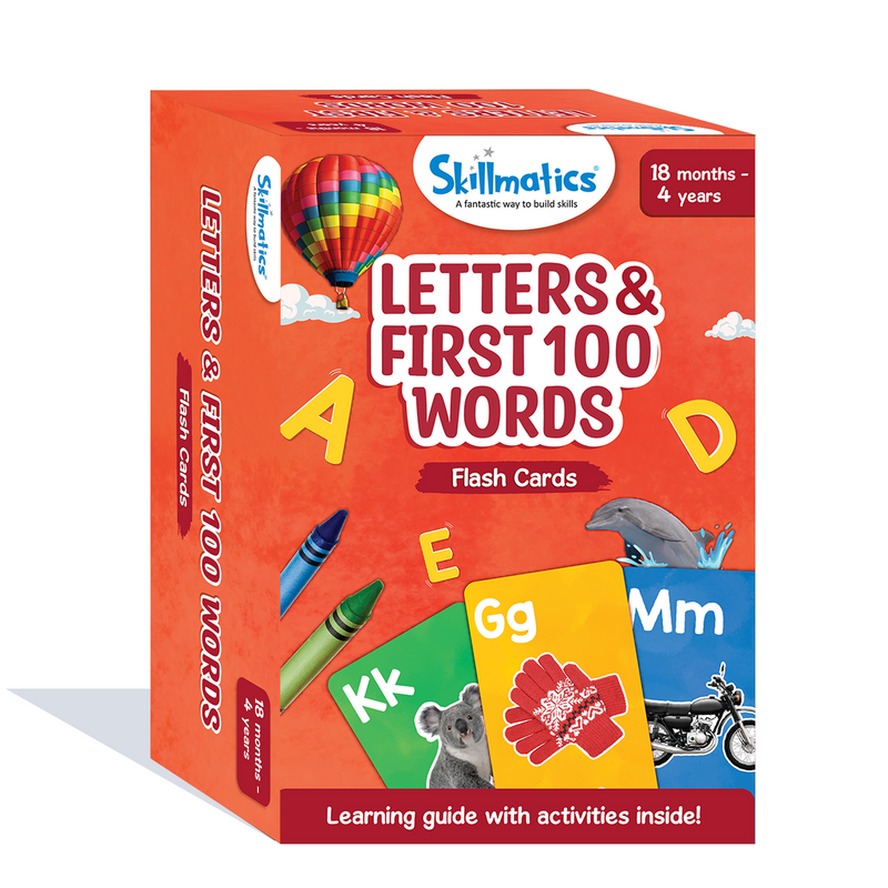 Flash cards : Letters & First 100 Words