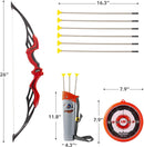 Kids Archery Set (Red)