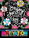 Motivation- Colouring Book for Adults : Colouring Books for Peace and Relaxation Children Book By Dreamland Publications