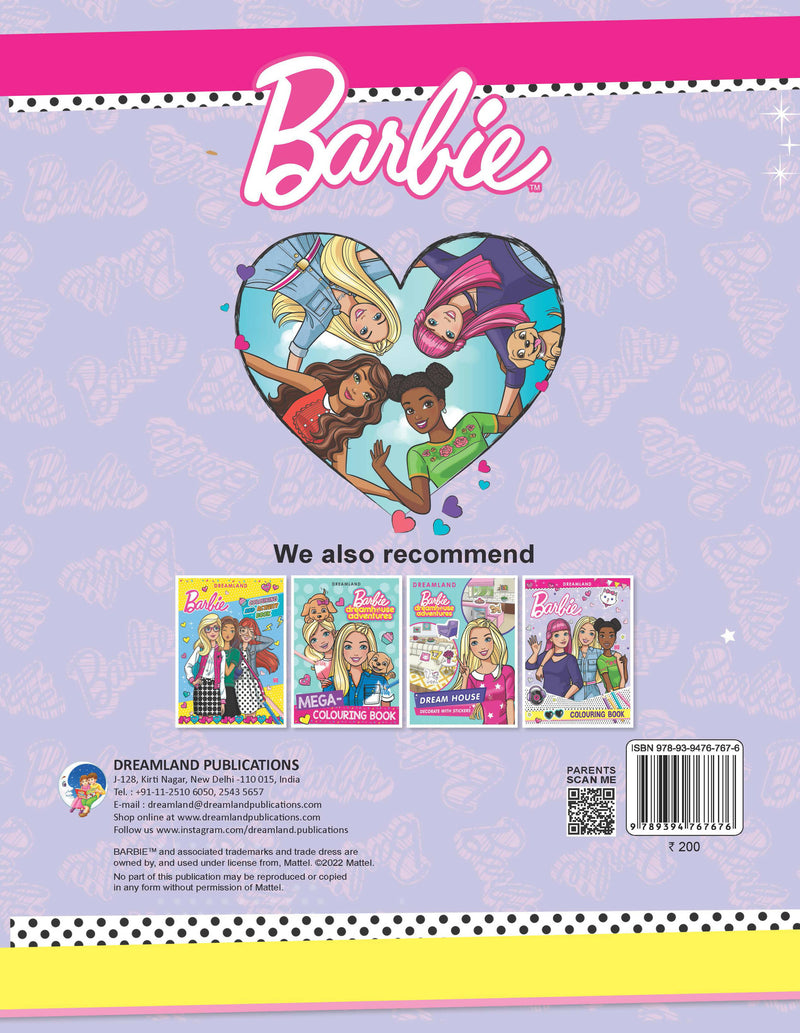 Barbie Colouring Book : Drawing, Painting & Colouring Children Book By Dreamland Publications