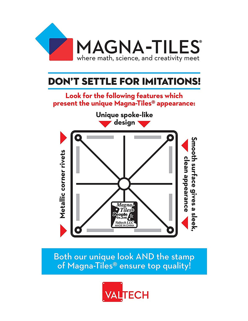 Magna Tiles Multi Color (100 Pieces)