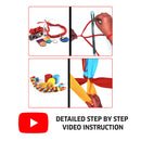 Chalk and Chuckles Art and Craft Gift- Dog Collar and Fleece Tug Toy