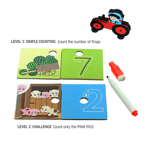Clever Series Preschooler Puzzle Combo