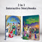 Akabar Meets Birbal,Four Quetions 2 in 1 Story Books for kids