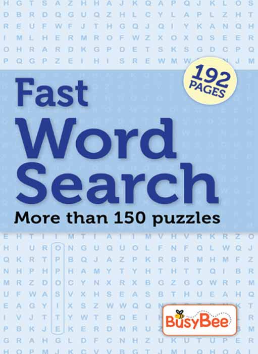 Fast Word Search : 192 Page Word Search Puzzles