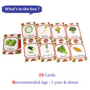 Flash Cards Vegetables