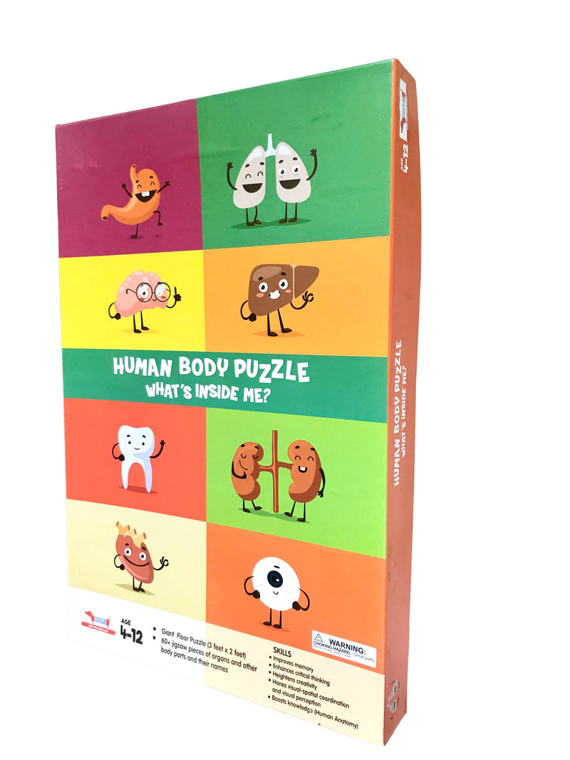 Human Body Floor Puzzle (Wood)