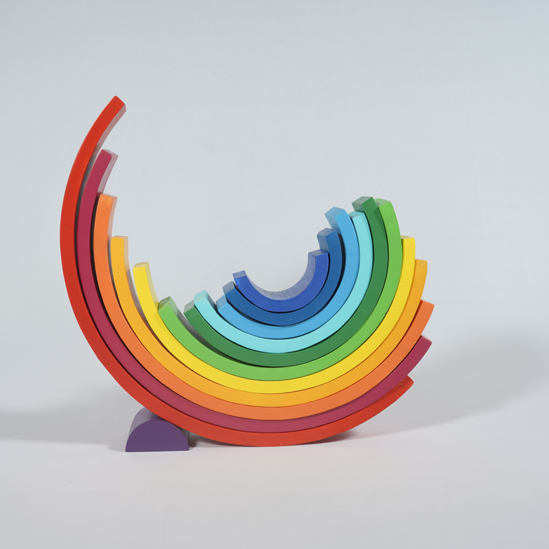 Rainbow Stacker - 12 pc