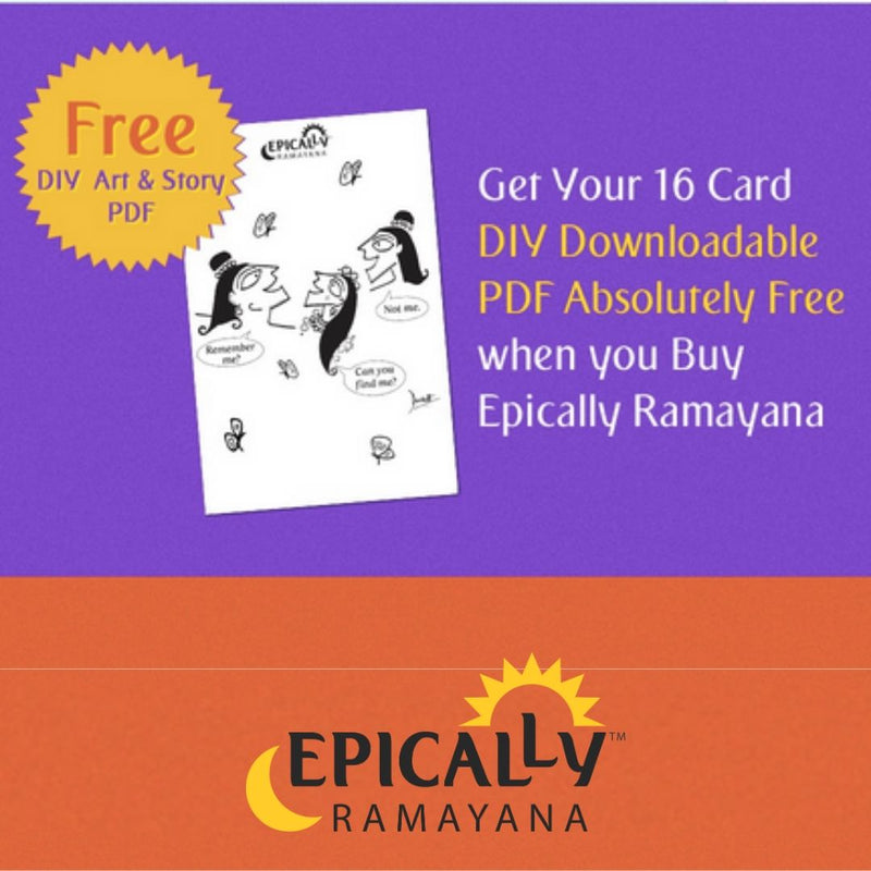 Epically Ramayana - Memory Matching Game for Kids based on Mythology by Devdutt Pattanaik