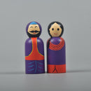 Svecha Toys: Culture Peg dolls - Option 2 (Set of 8)