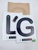 ZulaMinds Track Alphabet Cards